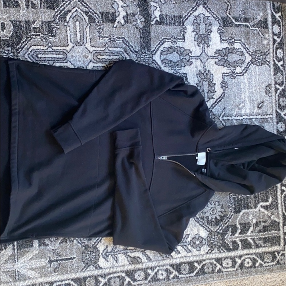 Black Five Four half zip pullover